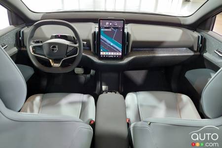 Interior of 2025 Volvo EX30