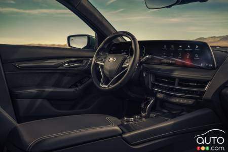 Interior of 2025 Cadillac CT5-V