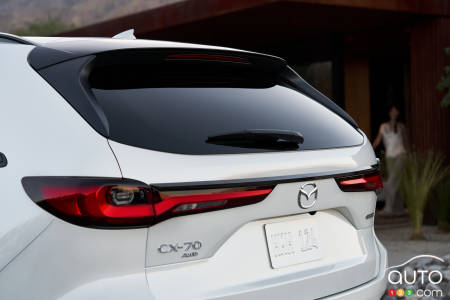 2025 Mazda CX-70 PHEV, rear