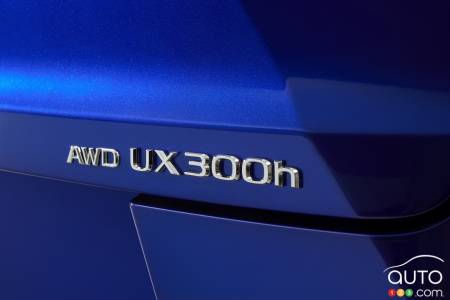 2025 Lexus UX 300h, badging