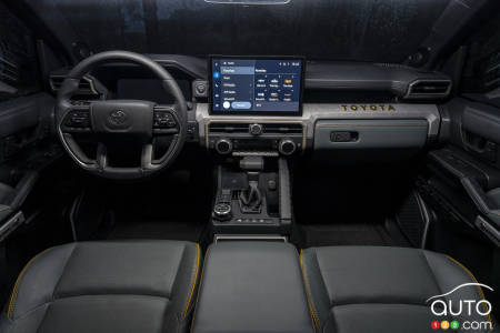 Interior of 2025 Toyota 4Runner Trailhunter