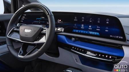 2025 Cadillac Optiq, dashboard