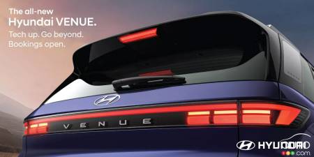 Hyundai Venue 2026 (Inde), arrière