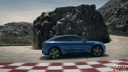 2026 Porsche Macan GTS, in profile