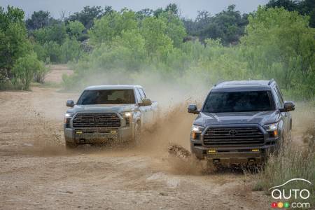 Les Toyota Tundra et Sequoia Trailhunter 2027
