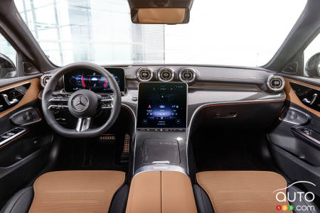 2022 Mercedes-Benz C-Class, interior