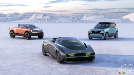 Nissan - Trois concepts électriques