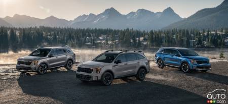 Les Kia Sorento 2024-2025