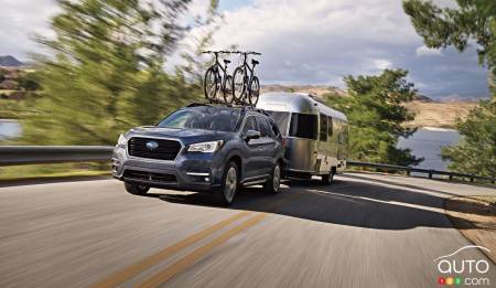 2021 Subaru Ascent, front