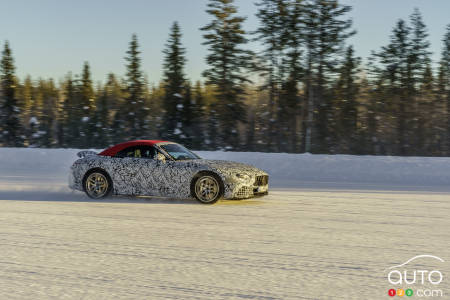 2022 Mercedes-AMG SL Class, profile