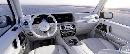 Mercedes-Benz EQG Concept, intérieur