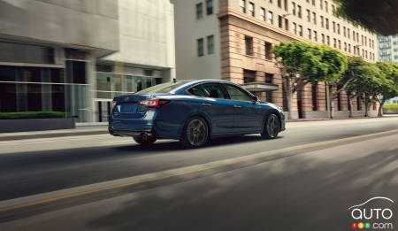 Subaru Legacy, three-quarters rear