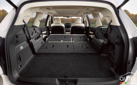 2021 Subaru Ascent, rear cargo space