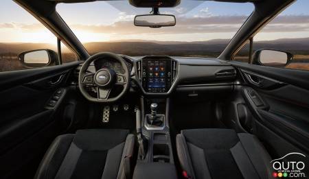 2022 Subaru WRX, interior