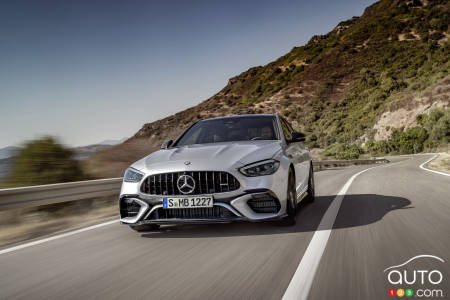 Mercedes-AMG C 63 S E Performance, front