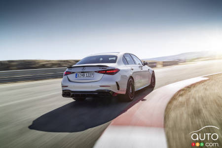 Mercedes-AMG C 63 S E Performance, rear