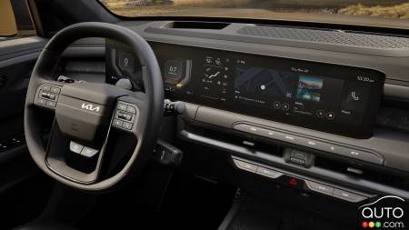 2027 Kia Telluride X-Pro, screens