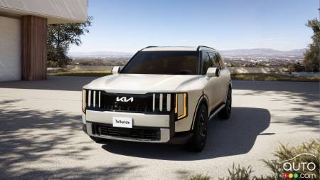 2027 Kia Telluride HEV, front
