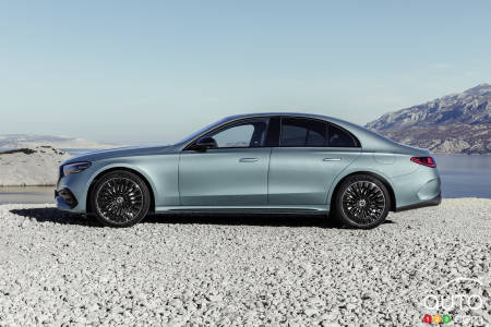 Exterior design of 2024 Mercedes-Benz E-Class