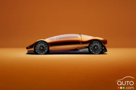 Profile of the Mercedes-Benz Vision One-Eleven