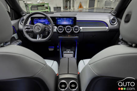 Mercedes-Benz EQB 2024, intérieur