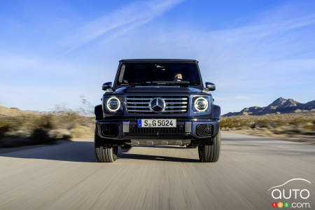 Mercedes-Benz G 550 2025, avant