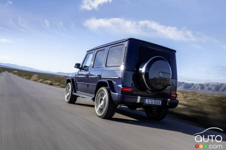 Mercedes-Benz G 550 2025, arrière