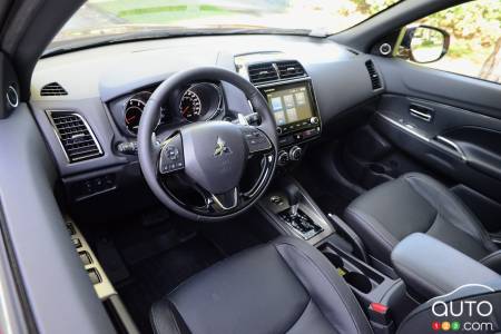 Interior of Mitsubishi RVR