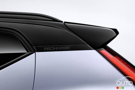 Volvo XC40 Recharge, roof