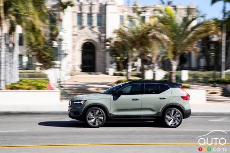 Volvo XC40 Recharge, profil