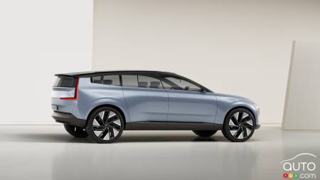 Volvo Concept Recharge, profile
