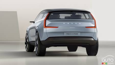 Volvo Concept Recharge, rear