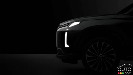 The revised new Hyundai Palisade, profile