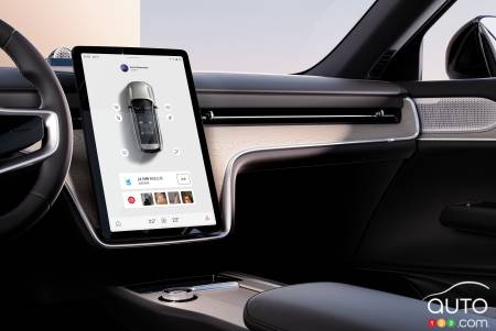 2024 Volvo EX90 - Multimedia screen, dashboard