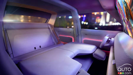 Prototype Volkswagen ID.Life, sièges, reconfigurés