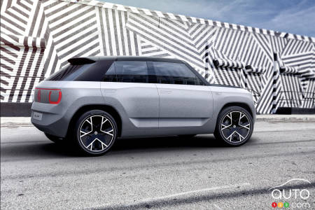 Prototype Volkswagen ID.Life, profil