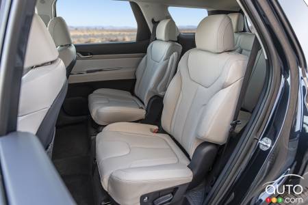 Hyundai Palisade 2020, sièges en cuir