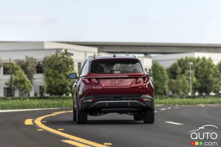 2022 Hyundai Tucson, rear