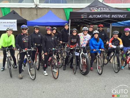 Auto123.com au 48 HEURES VÉLO Fais-Un-Vœu Québec