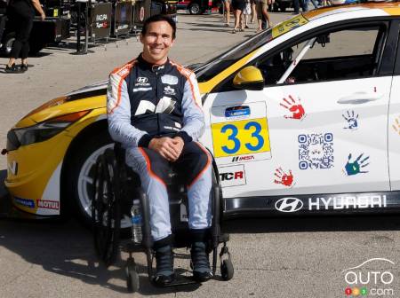 La pilote canadien Robert Wickens