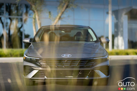 Design extérieur de la Hyundai Elantra