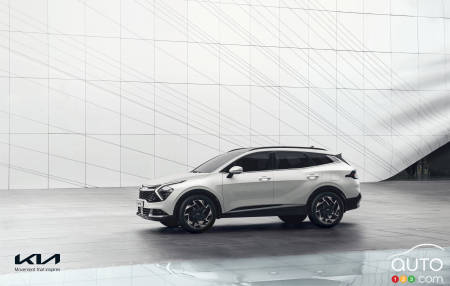 2023 Kia Sportage, profile