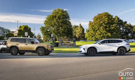 The Toyota Land Cruiser and Toyota Crown Signia