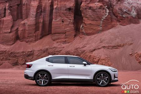 2022 Polestar 2, profile