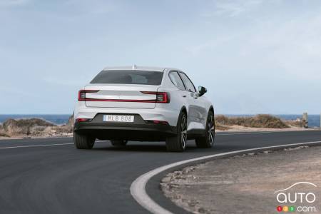 2022 Polestar 2, rear