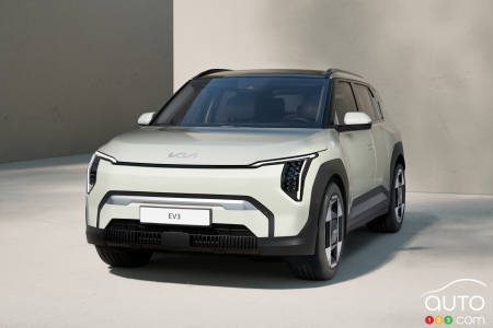 2026 Kia EV3, front