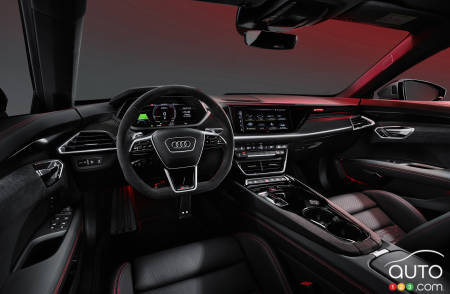 Audi e-tron GT, intérieur