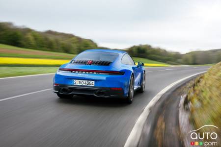 Porsche 911 Carrera 2025, arrière