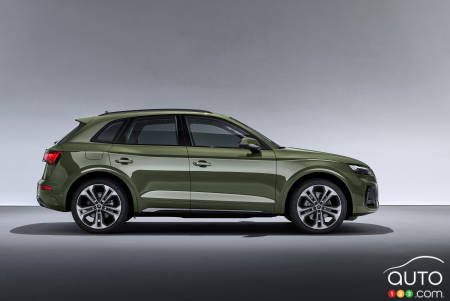 Audi Q5 2021, profil