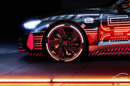 2021 Audi e-tron GT, profile